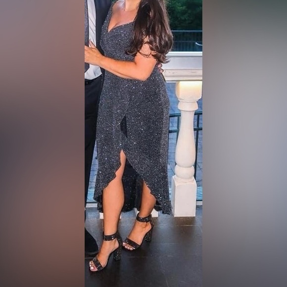 Women’s XScape Black Sparkle Dress